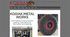 Desktop Screenshot of kodiakmetalworks.com